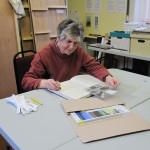 Ann volunteering